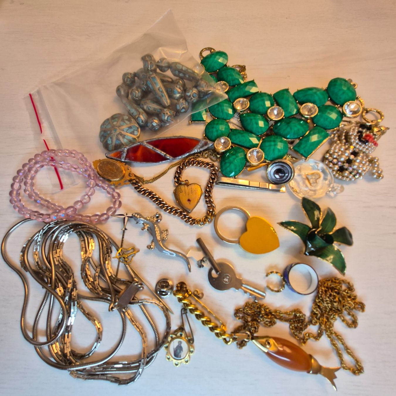 Altri gioielli: Lot Bastel und Modeschmuck - 33 – Usato da Zürich venduto da dia_65d6