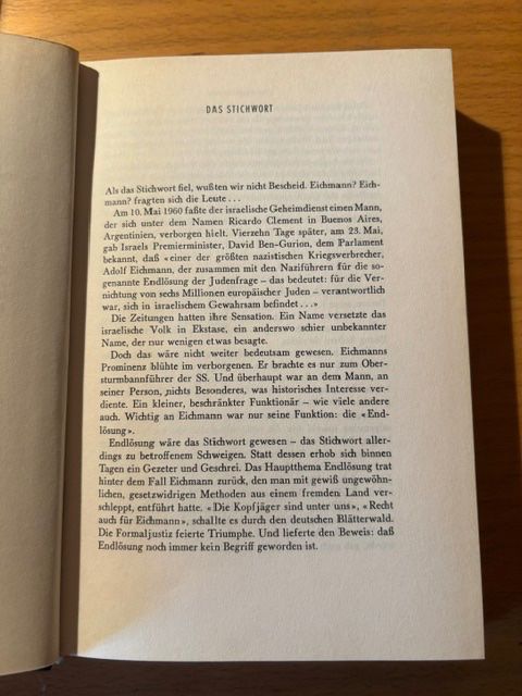 Libri: 2 Bücher "Eichmann" – Usato da Seon venduto da retep012 6