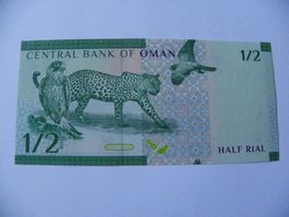 Oman New 1/2 Rial 2020, Unc