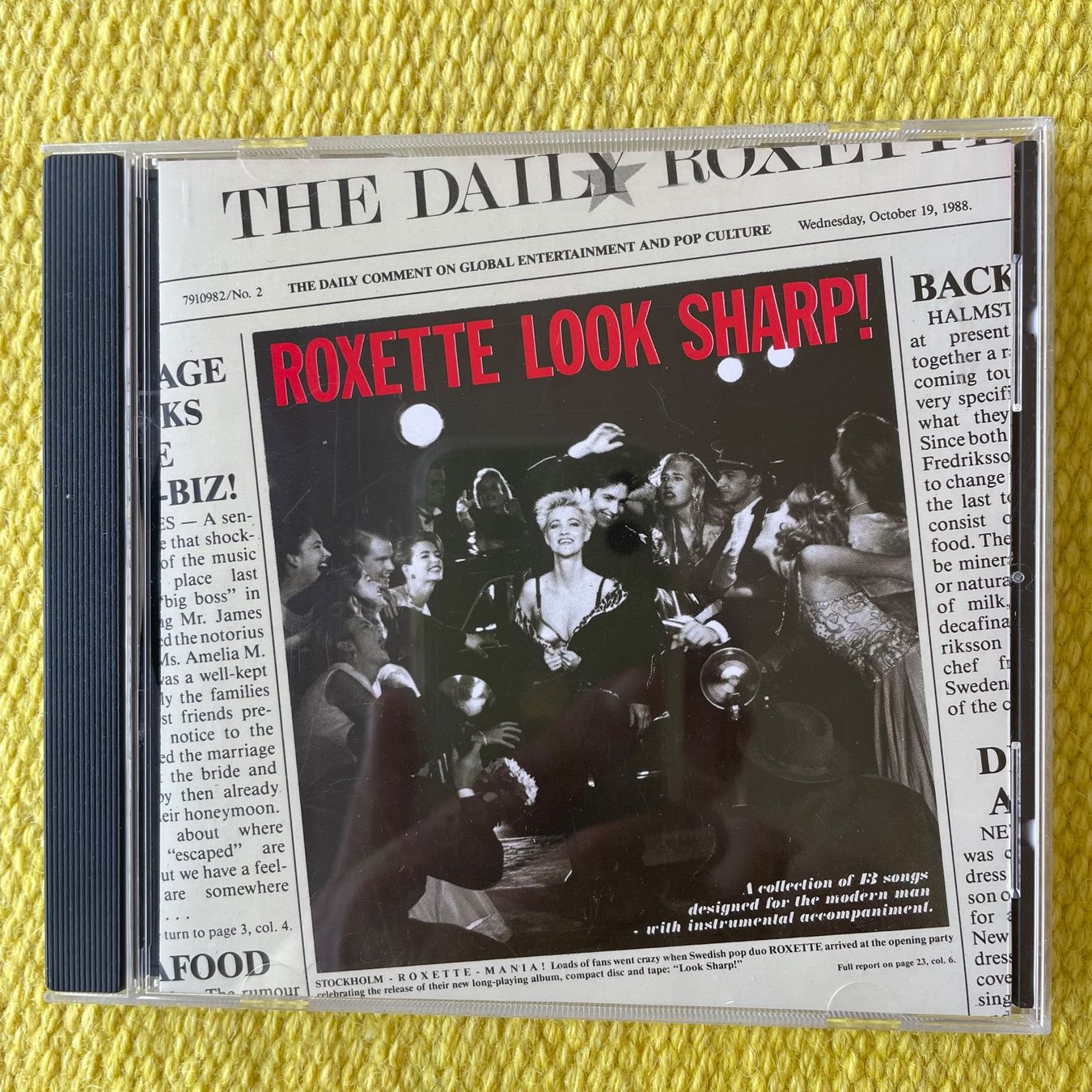 CDs: ROXETTE-LOOK SHARP! – D'occasion à Rorschacherberg par CD-Roli
