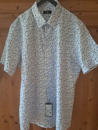 Herren Hemd kurzarm C&A Regular Fit , Grösse XXL 45/46