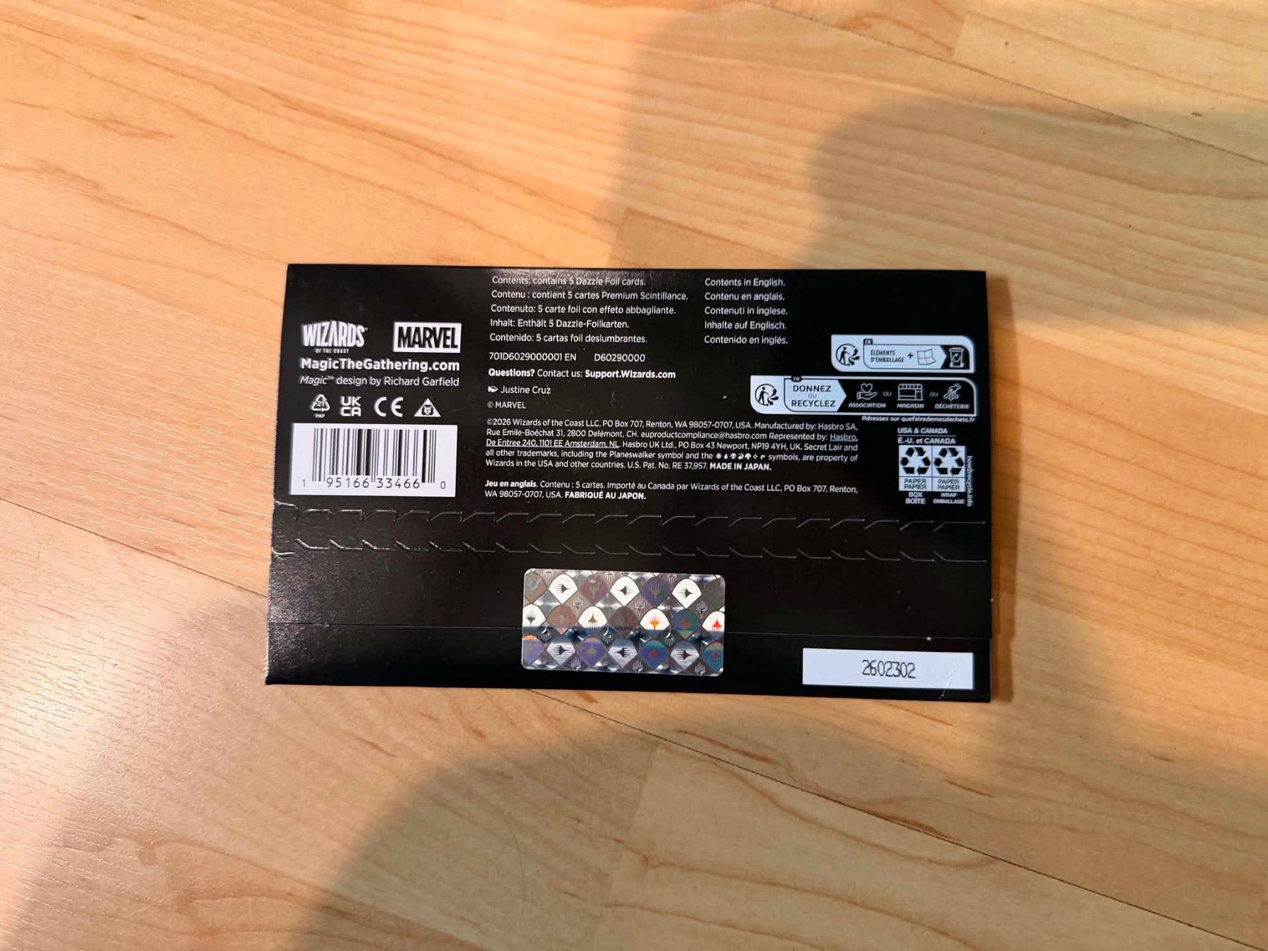 Magic The Gathering Sammelbilder & Trading cards: Magic the Gathering Secret Lair Marvel Deadpool Foil Edition – Neu und originalverpackt aus Giubiasco von Ticinerd 1