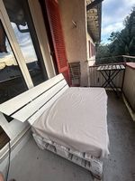 Paletten Loung mit Kissen