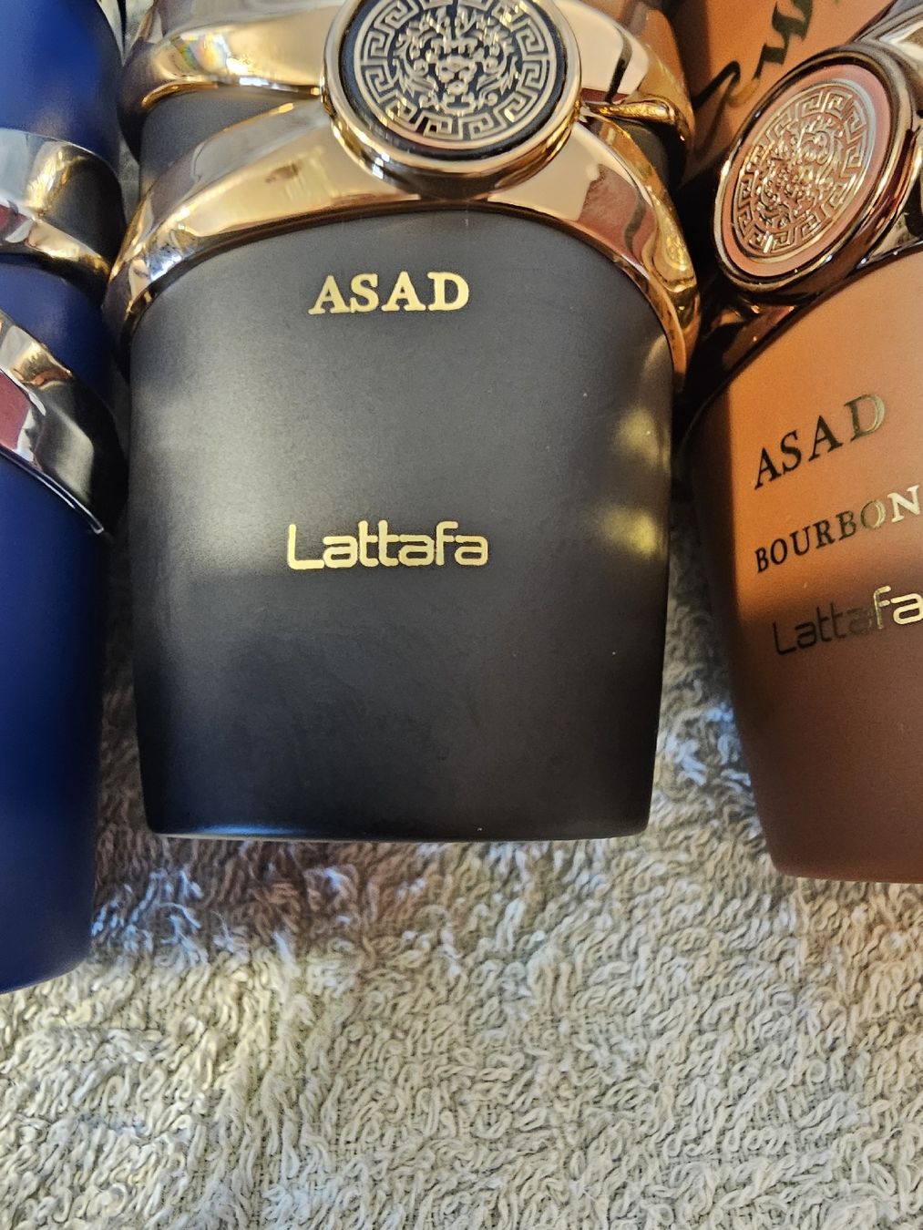 Lattafa Parfum & Eau de Toilette: Lattafa Asad Kollektion 4x25 ml – Gebraucht aus Gurmels von Bluebaer25 1