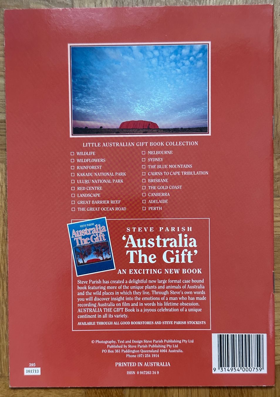 Libri: Heft, Büchlein AUSTRALIEN, ULURU National Park – Nuovo (secondo la descrizione) da Reinach BL venduto da Sdruefenacht 1