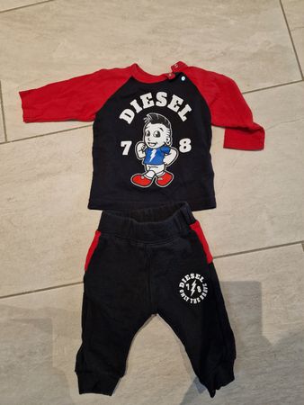 Süsses Diesel Set Gr. 68, Shirt & Hose, top Zustand