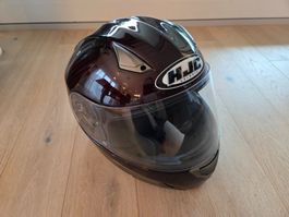 HJC HQ-1 Carbon Red XS Motorradhelm mit Tasche, ca.10jährig
