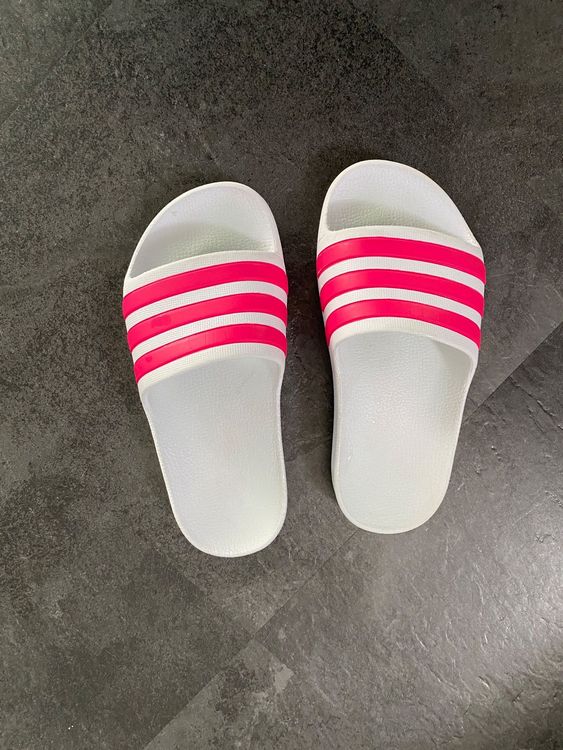 adiletten silber weiß