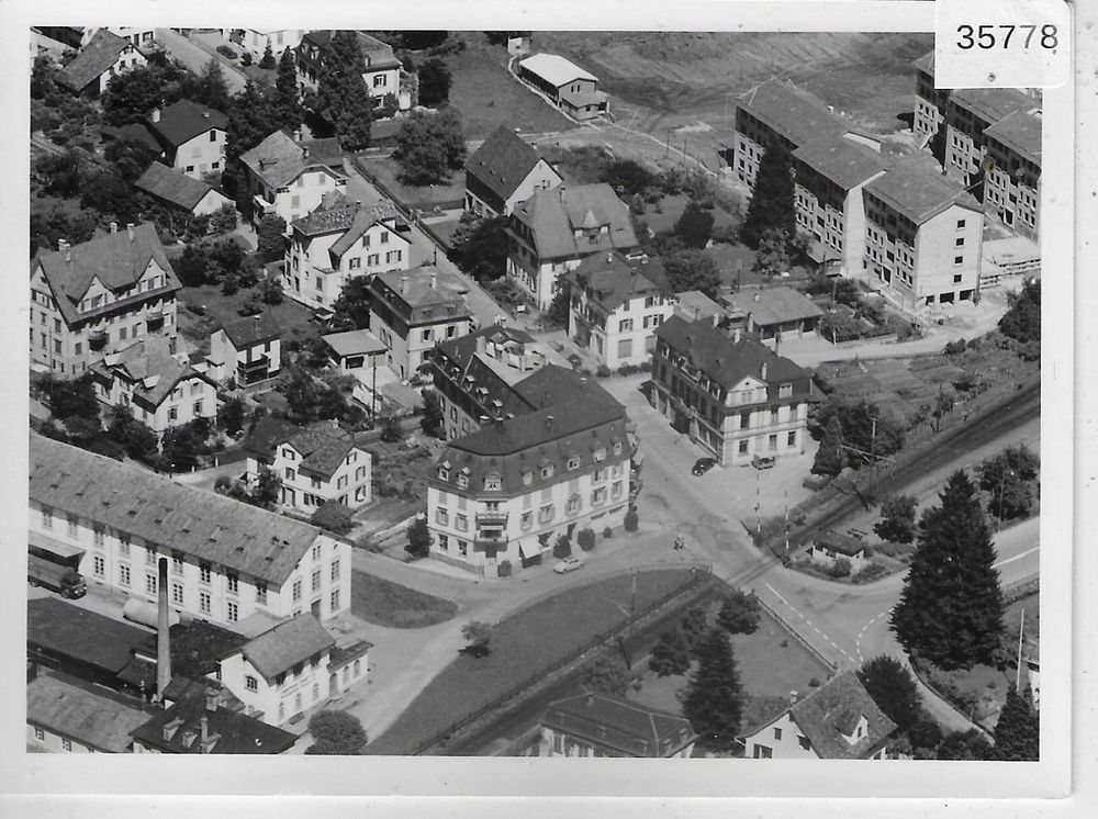 Flugaufnahme Stäfa Bergstrasse - Foto: 90x120mm (Gebraucht) in Ettingen ...