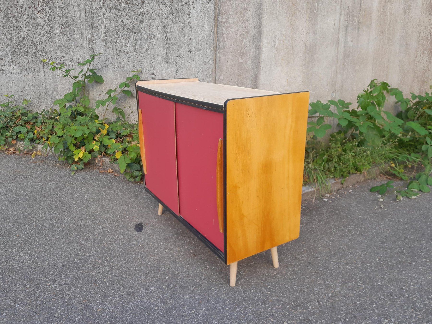 Cassettiere: Vintage Kommode / Sideboard / Möbel / Schuhschrank – Usato da Männedorf venduto da Bel-view 4