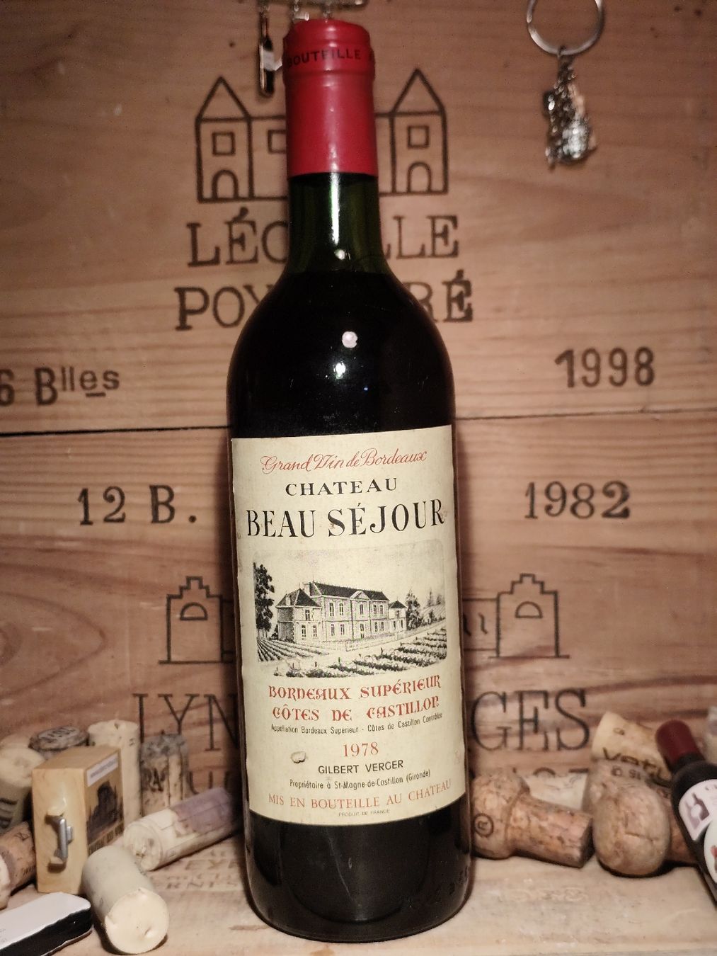 Wein: 1978 Bordeaux Chateau Beau Séjour – Neu (gemäss Beschreibung) aus Büsserach von Vintage-vins 5