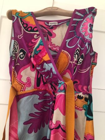 Alberta Ferretti Design Sommerkleid Seide