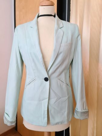 Blazer turquoise clair taille S