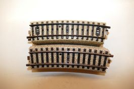 Märklin H0: 6xgebogenes M-Gleis K.Nr. 5201
