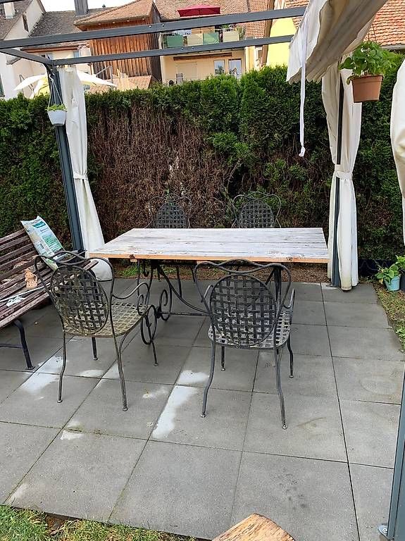 Tavoli: Gartentisch Handgeschmiedet mit Stühlen  – Usato da Diessenhofen venduto da skjuser 2