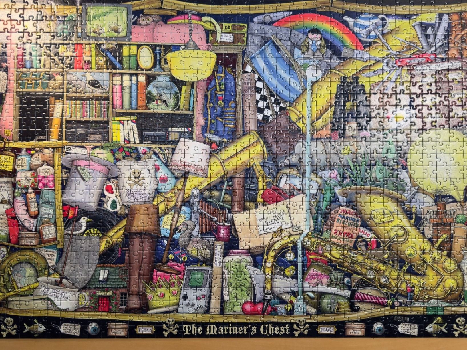 Puzzle: Jigsaw Puzzle The Mariners Chest 1000Teile – Usato da Dürnten venduto da RaschaKatz 1