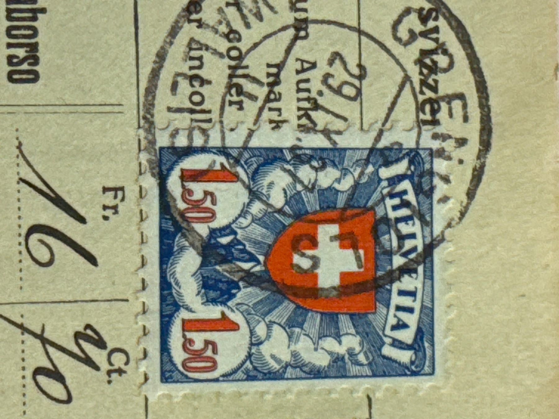 Tutti i francobolli: 1937 Altschweiz, gestempelt – Usato da Küssnacht am Rigi venduto da SUOMIMASTER 4