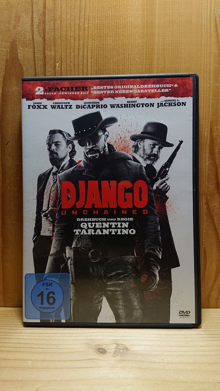 Tutti i DVDs: DJANGO Unchained DVD mit Leonardo DiCaprio – Usato da Wilderswil venduto da Exebub