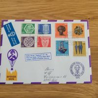 Luftpost  Brisssago Mürren 1975 Pro Patria