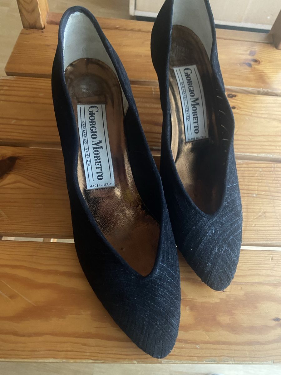Scarpe da donna: Giorgio Moretto Leder Schuhe Grösse 39 1/2 – Usato da St Gallen venduto da Berta343