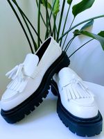 Chunky Loafer weiss H&M in Grösse 38