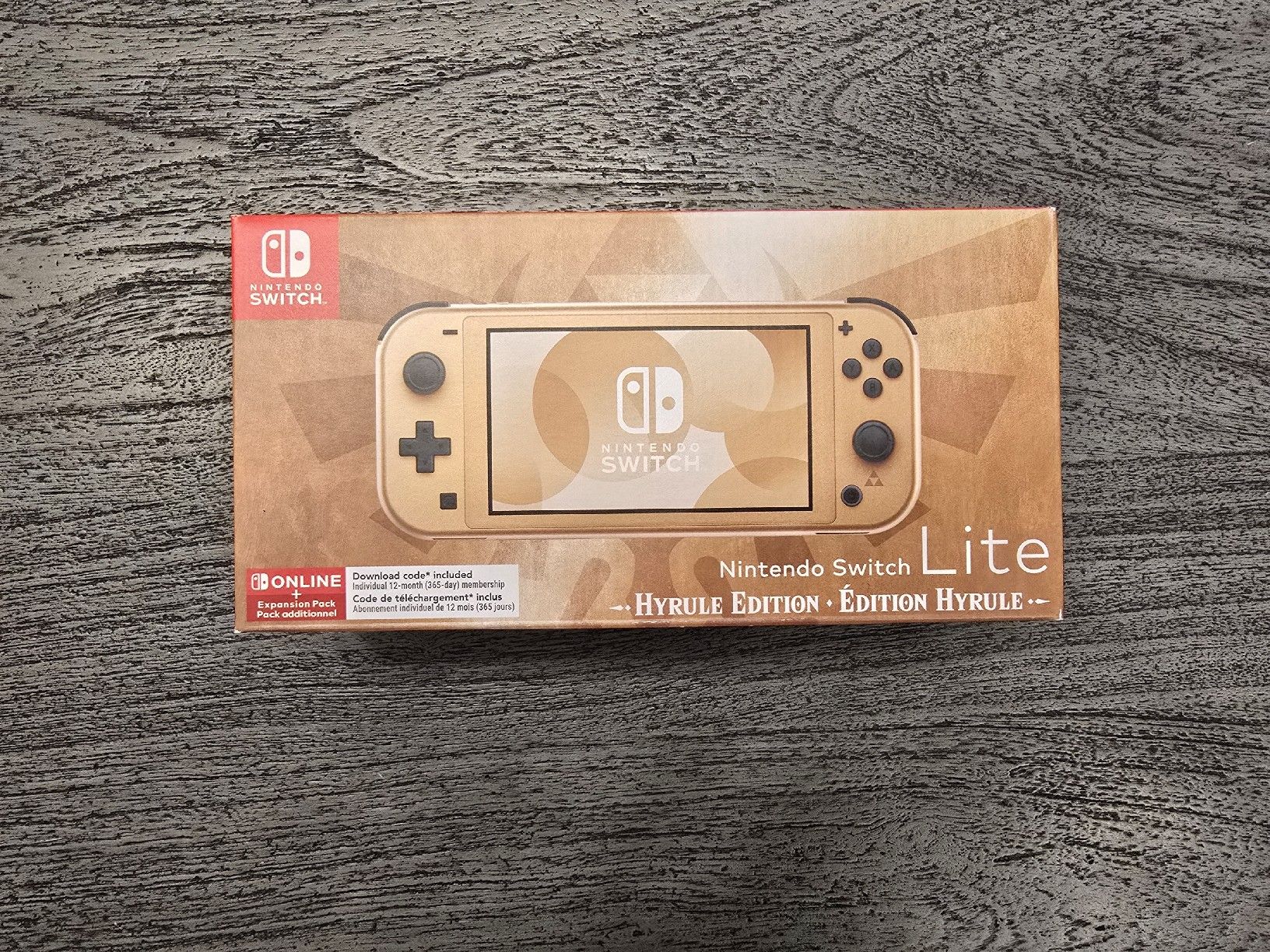 Nintendo Console: Console Nintendo Switch Lite édition Hyrule couleur Or neuve – Nuovo e nell'imballaggio originale da Bercher venduto da N3cros