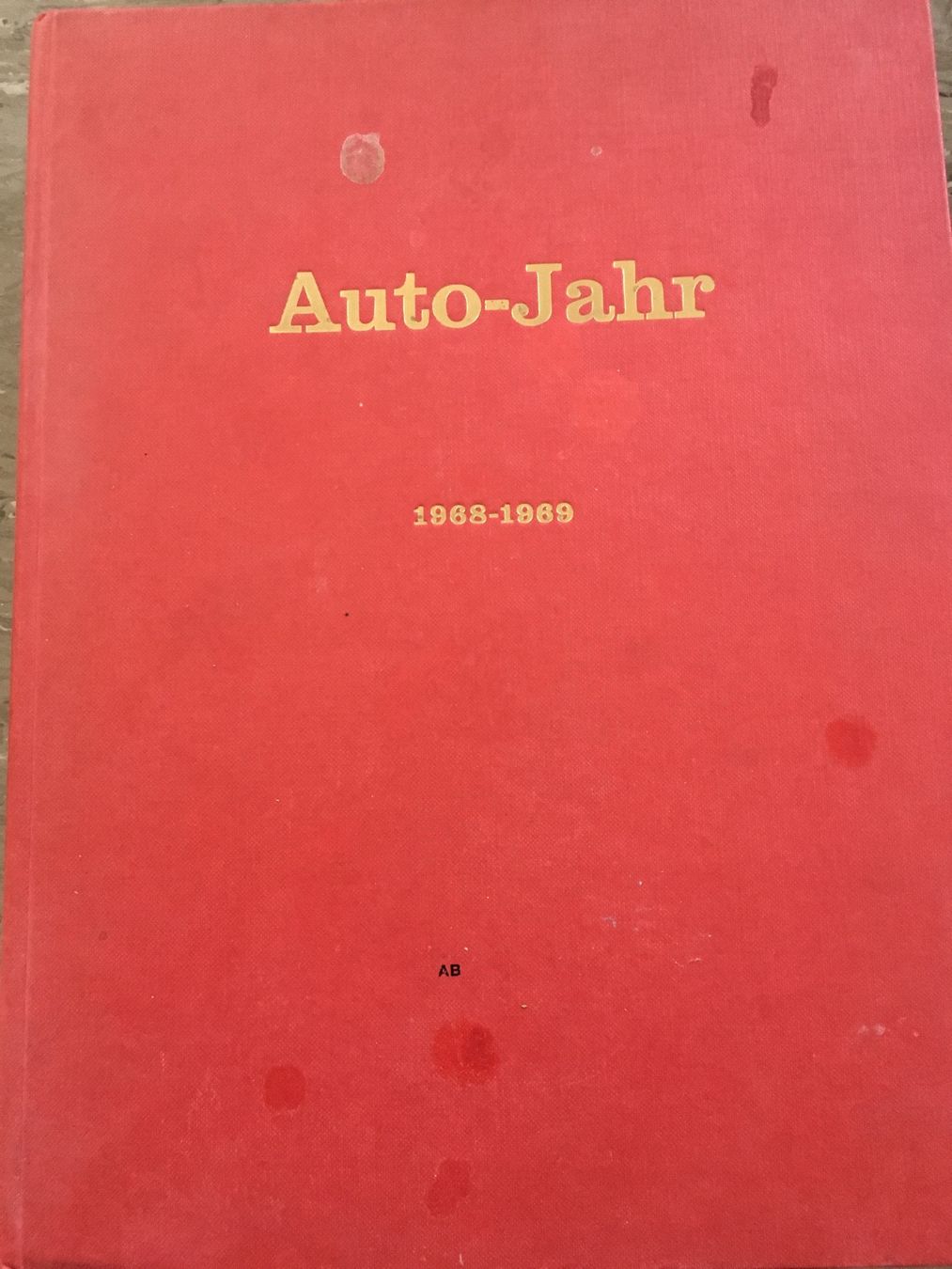 Bücher: Auto Jahr 1968  - 1969 – Gebraucht aus Grellingen von Toyhamster