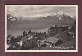 ST. BEATENBERG Grand Hotel - Hotel Edelweiss - 1940 Feldpost