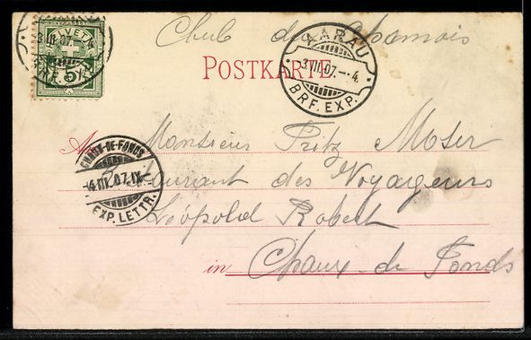 Cartes postales: AK Aarau, An der Halde – D'occasion à Berlin par bartko-reher 1