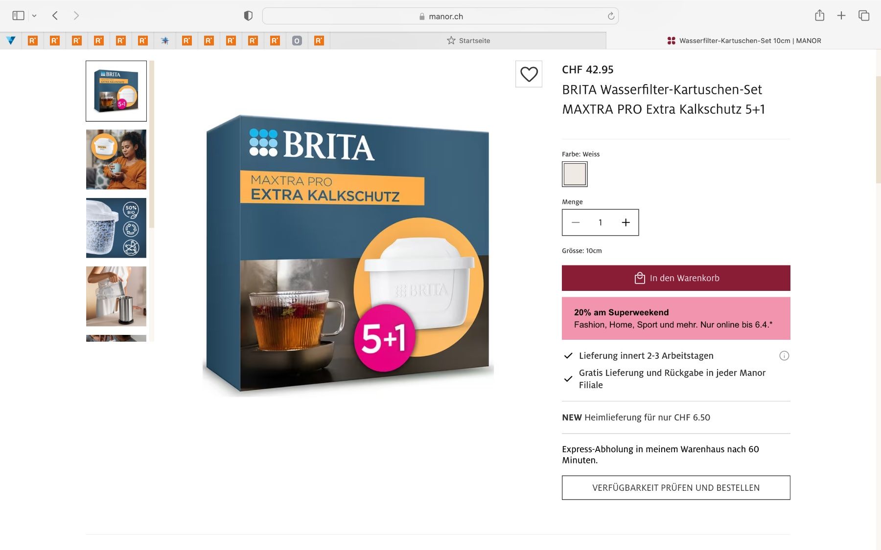 Sanitär: Original verpackt: 2 Brita Filter – Neu und originalverpackt aus Arlesheim von leyRum4.5 3