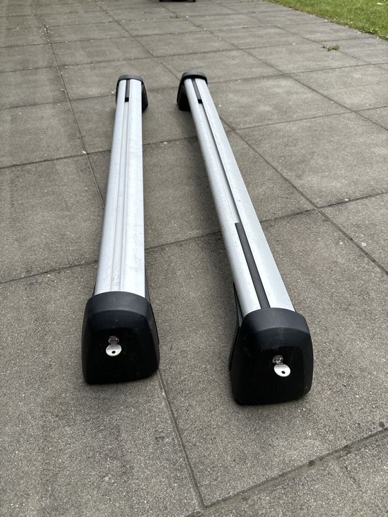 Dachträger Grundtäger für BMW X7 G07 2018-2026 100kg Aluminium Silber 2 tlg ABE