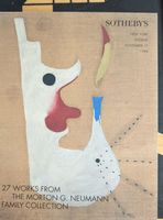 Sotheby's Auction Catalogue - Miro, Neumann Collection