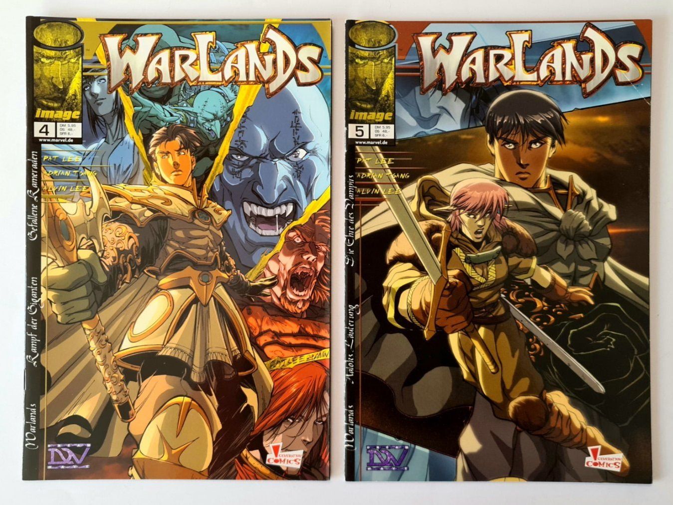 Comics: Warlands Comics Nr. 1-7, Fantasy, Comic Set – Gebraucht aus Aesch BL von pri_fp8t 1