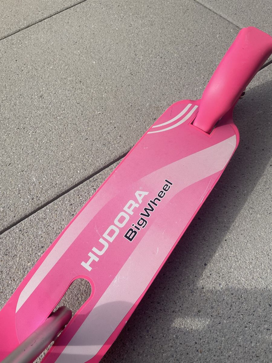 Hudora Veicoli per bambini: Rosa Hudora Scooter BigWheel – Usato da Villigen venduto da Elena_J 5