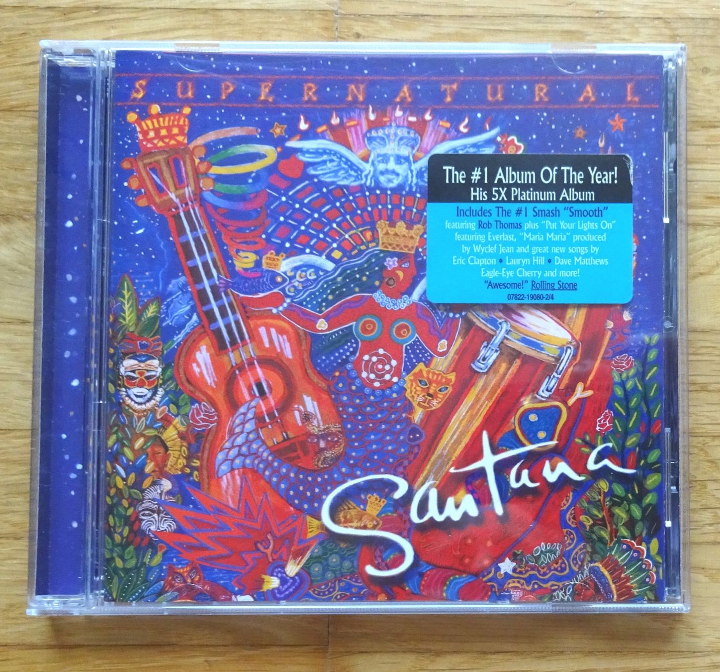 CD: Santana: Supernatural – Usato da St.Gallen venduto da Paddington11