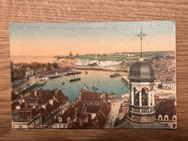Alte Ansichtskarte Dieppe, Le Port - Seltenes Sammlerstück