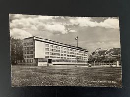 AK LU Luzern, Kaserne mit Rigi