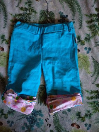 Kinder Hose kurz, Babauba mit Muster Gr. 92