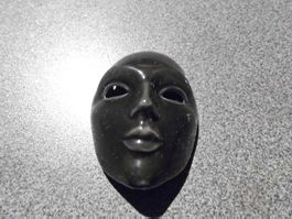 Maske schwarz, klein