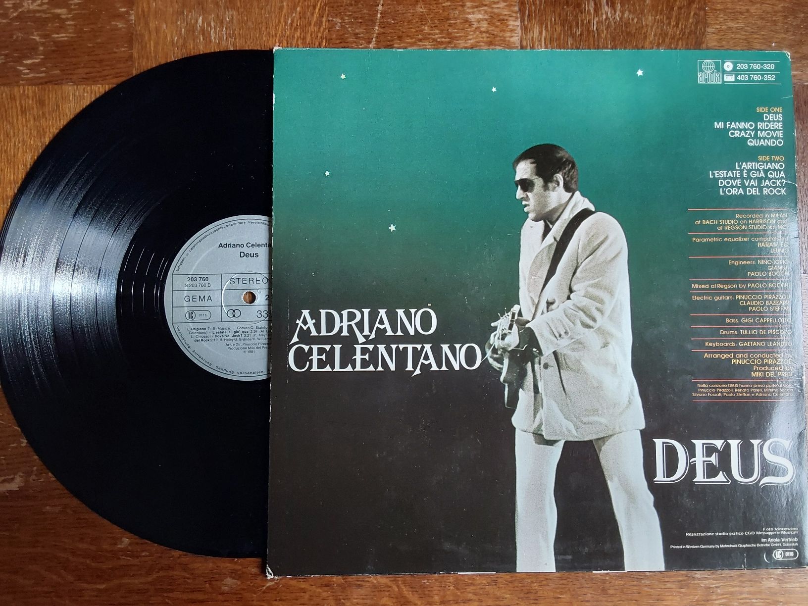 Dischi in vinile: Vinyl LP - Adriano Celentano - Germany 1981 – Usato da Villeret venduto da Fil11 1