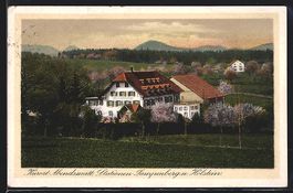 AK Abendsmatt, Kurhaus im Grünen, 1925