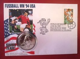 Schweizer Fussball WM '94 USA - Stephane Chapuisat - RAR