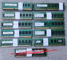 RAM Speicher DDR2, DDR3 Diverse Marken und Grössen