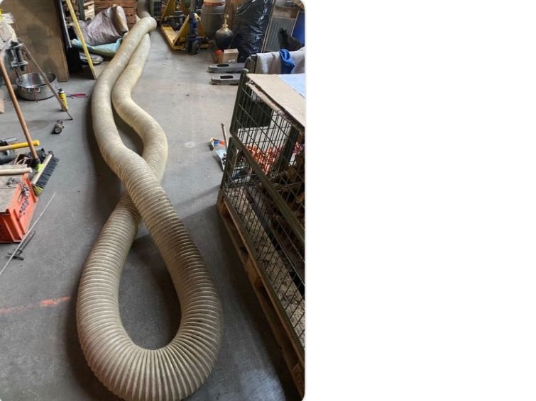 Lüftung: Spiralschlauch ca. 13m lang, 180mm Durchmesser – Gebraucht aus Sursee von gru_5gkm 1