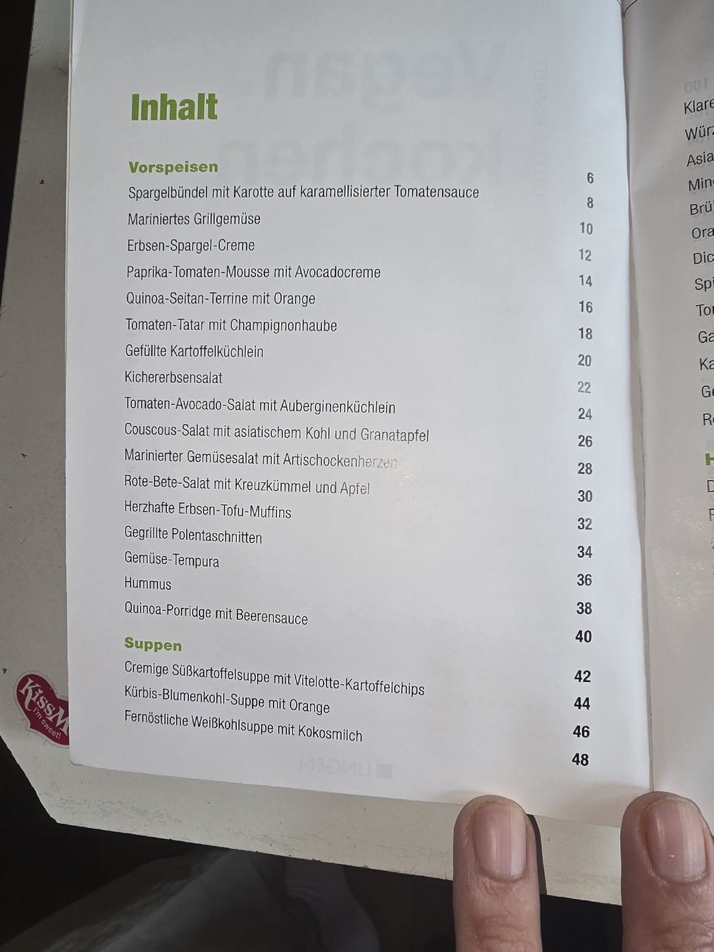 Bücher: Vegan Kochen - Kochbuch – Gebraucht aus Oberbüren von Elk2025 2