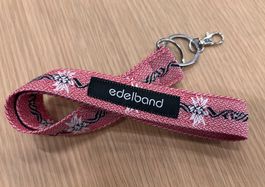 edelband EDELWEISS Schlüsselband Schlüsselanhänger🇨🇭MITTEL