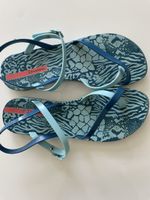 Ipanema Zehentrenner Sandalen, Gr. 38 hellblau Sommer