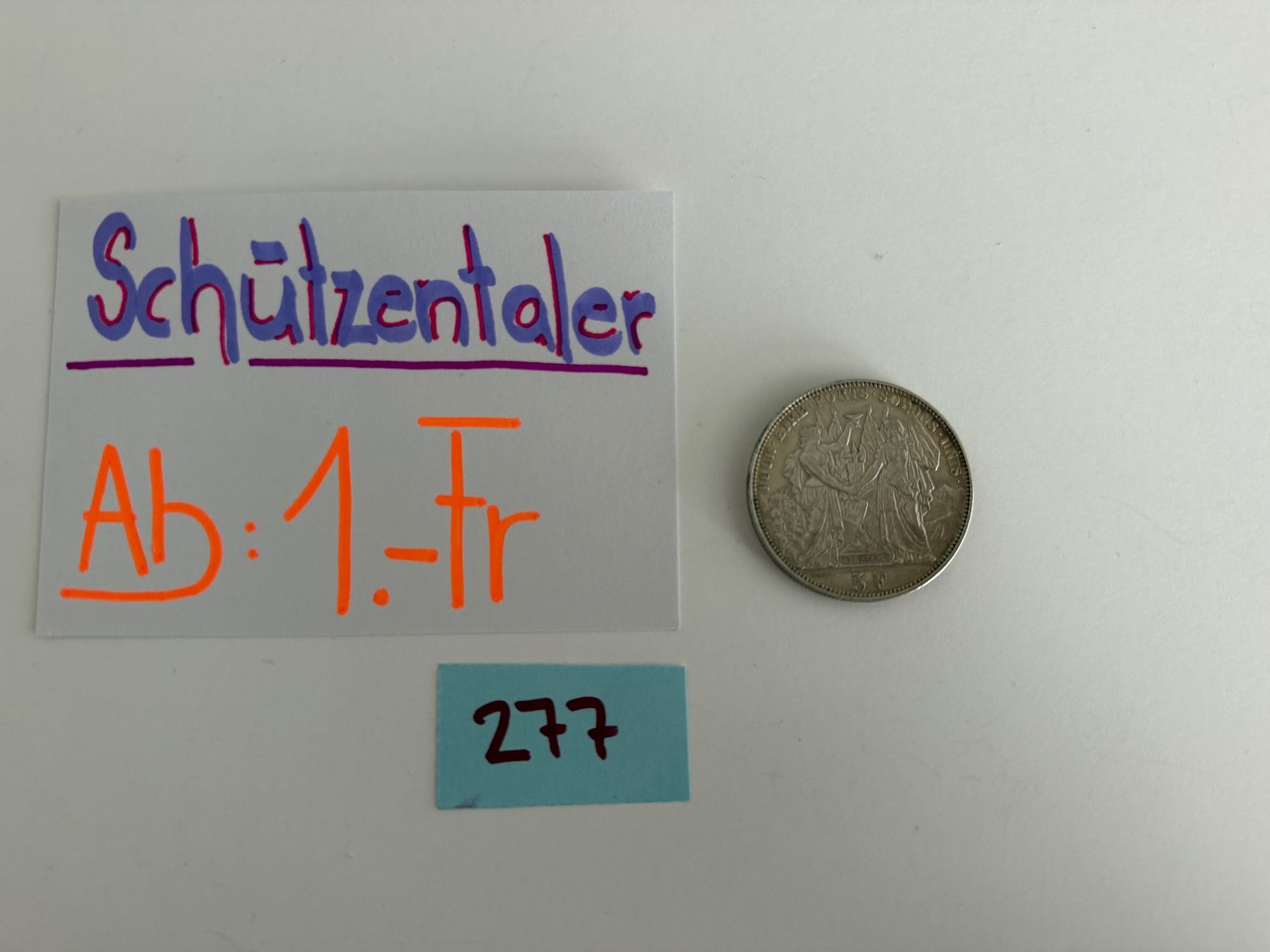Alle Münzen: Schützentaler – Gebraucht aus Engi von kasi09 1