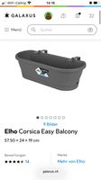 Elho Corsica Easy Balkonkasten 57.5x24x19cm neu