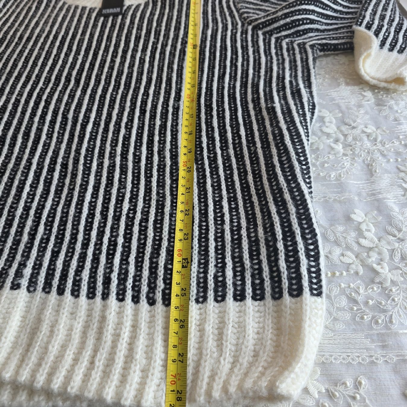 Pullover & Sweatshirts: Classics Strickpullover, schwarz/weiss, Gr. S /M – Neu (gemäss Beschreibung) aus Rheinsulz von Gilea 5